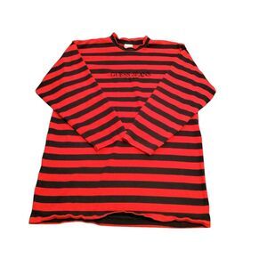 Guess Women's Black and Red Shirt